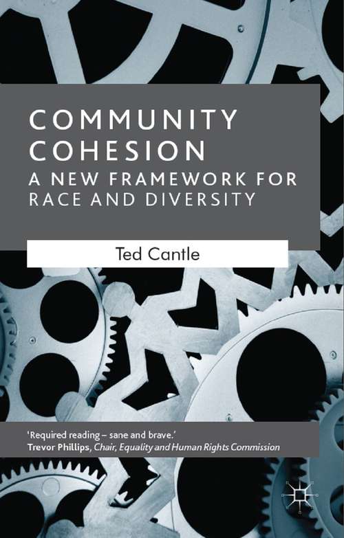Book cover of Community Cohesion: A New Framework for Race and Diversity (2nd ed. 2008)