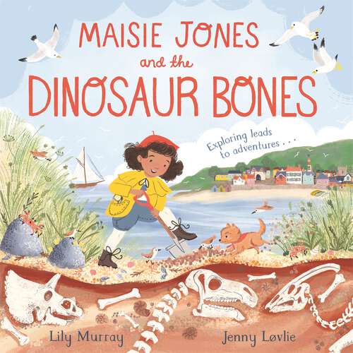 Book cover of Maisie Jones and the Dinosaur Bones