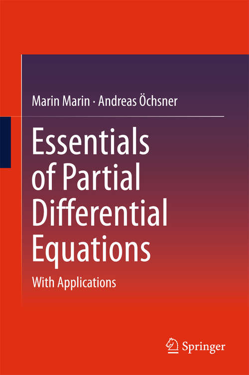 Book cover of Essentials of Partial Differential Equations: With Applications