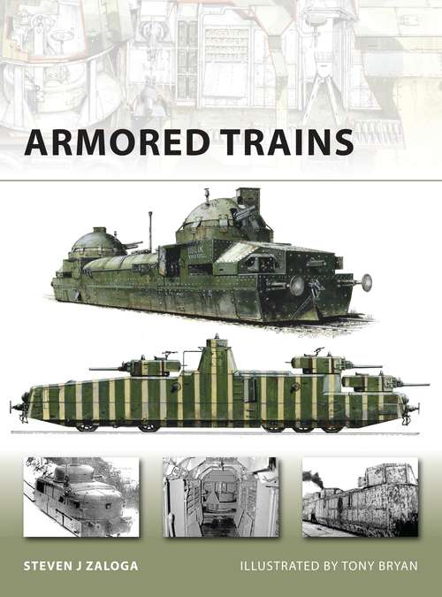 Book cover of Armored Trains (New Vanguard)