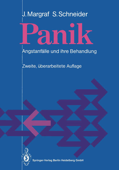 Book cover of Panik: Angstanfälle und ihre Behandlung (2. Aufl. 1990)