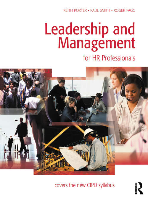 Book cover of Leadership and Management for HR Professionals (3)