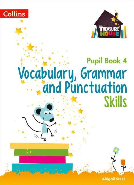 Book cover of Vocabulary, Grammar and Punctuation Skills Pupil Book 4 (PDF)