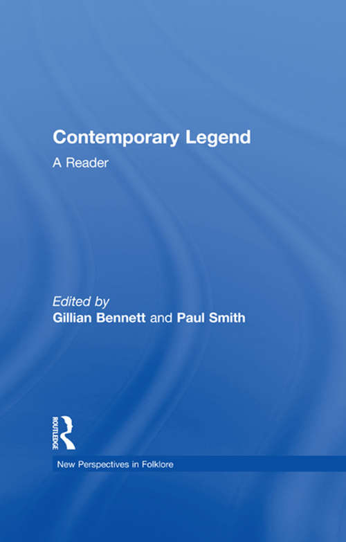Book cover of Contemporary Legend: A Reader