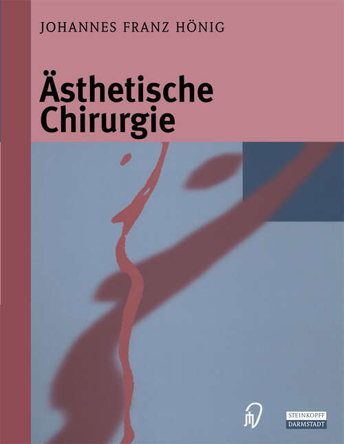 Book cover of Ästhetische Chirurgie (2000)