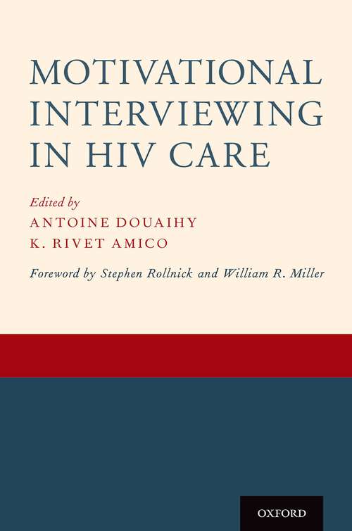 Book cover of Motivational Interviewing in HIV Care