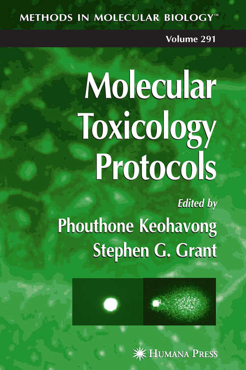 Book cover of Molecular Toxicology Protocols (2005) (Methods in Molecular Biology #291)