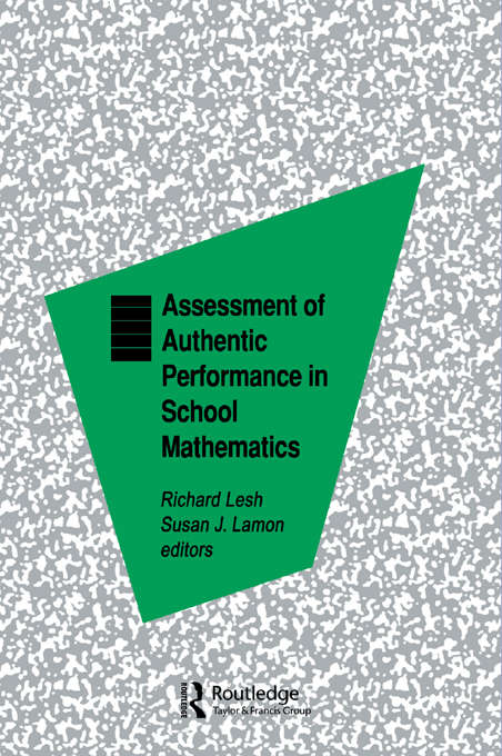 Book cover of Assessment of Authentic Performance in School Mathematics