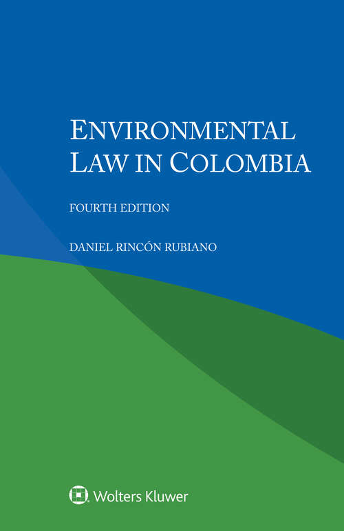 Book cover of Environmental Law in Colombia (4)