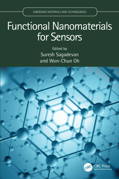 Book cover of Functional Nanomaterials for Sensors (Emerging Materials and Technologies)