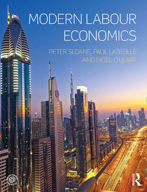 Book cover of Modern Labour Economics