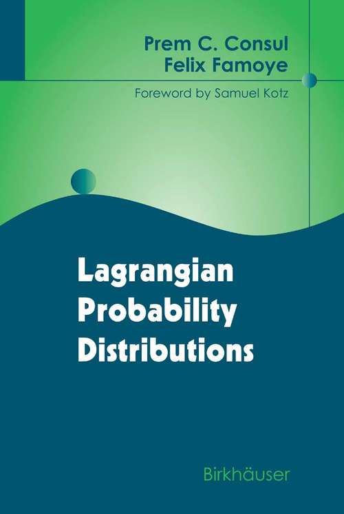 Book cover of Lagrangian Probability Distributions (2006)