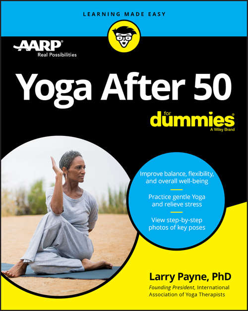 Book cover of Yoga After 50 For Dummies