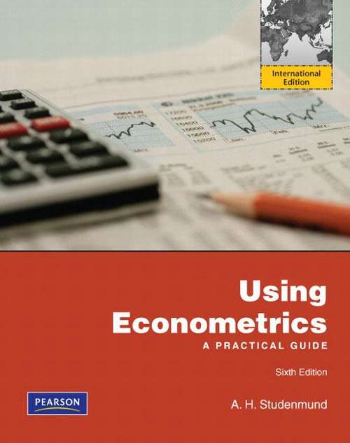 Book cover of Using Econometrics (PDF)