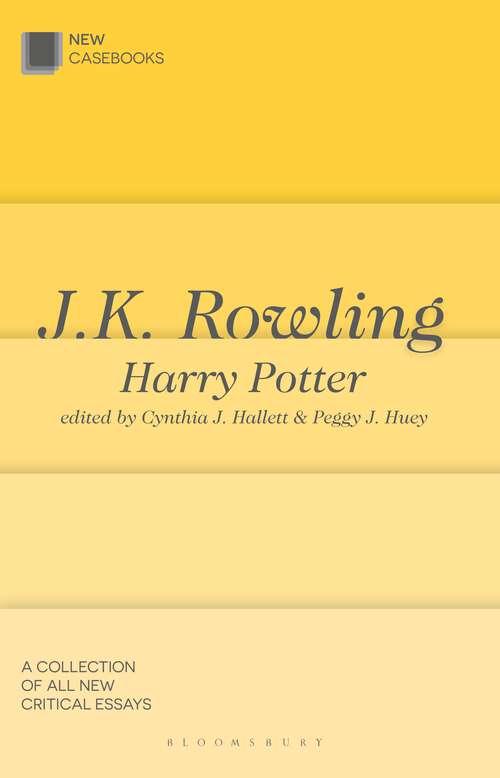 Book cover of J. K. Rowling (New Casebooks)