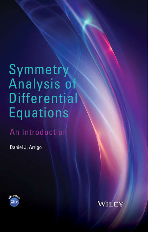 Book cover of Symmetry Analysis of Differential Equations: An Introduction