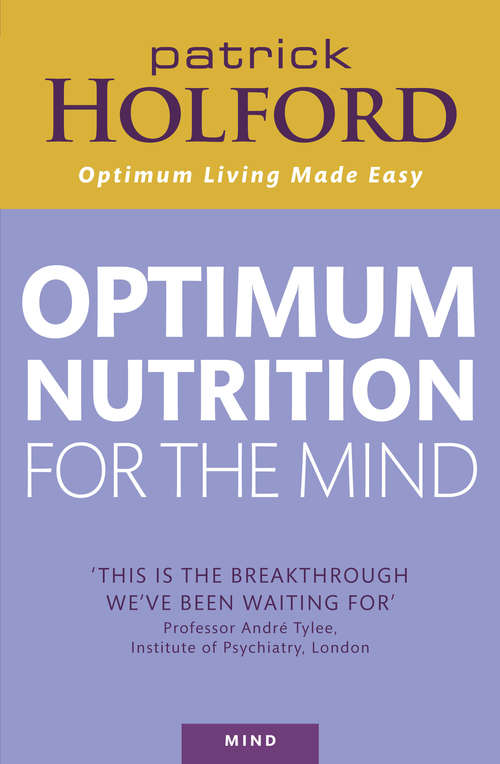 Book cover of Optimum Nutrition For The Mind