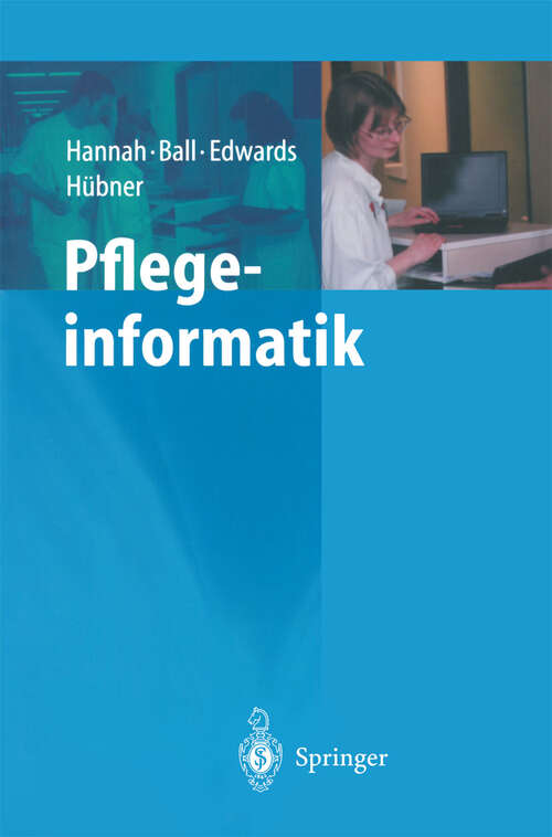 Book cover of Pflegeinformatik (2002)