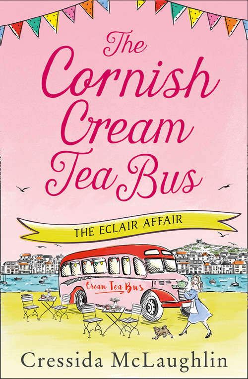 Book cover of The Eclair Affair (The Cornish Cream Tea Bus #2)