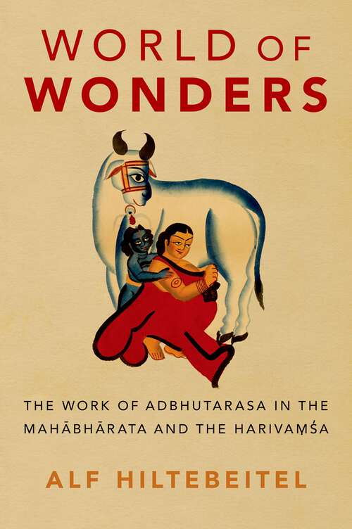 Book cover of World of Wonders: The Work of Adbhutarasa in the Mahabharata and the Harivamsa