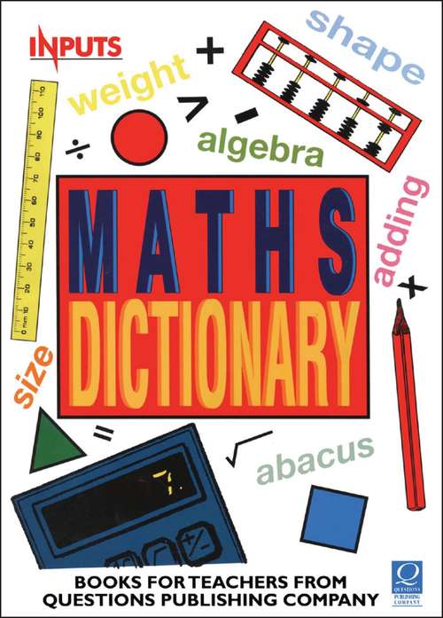 Book cover of Questions Dictionary of Maths