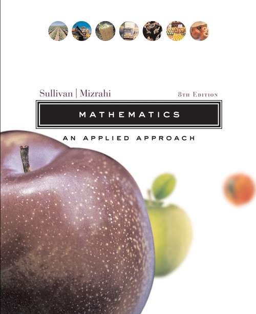 Book cover of Mathematics: An Applied Approach