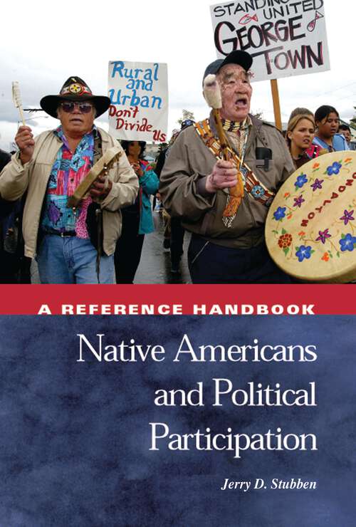 Book cover of Native Americans and Political Participation: A Reference Handbook (Political Participation in America)