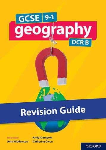 Book cover of GCSE 9-1 Geography OCR B: Gcse Gcse 9-1 Geography Ocr B Revision Guide