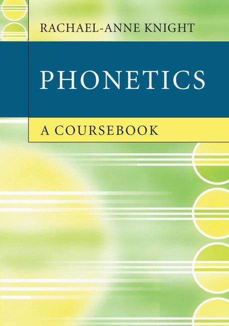 Book cover of Phonetics: A Coursebook (PDF)