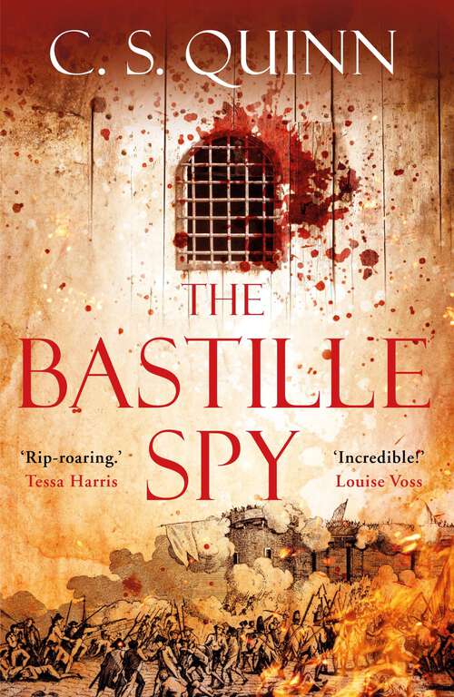 Book cover of The Bastille Spy: He was murdered with the executioner's tools (Main) (A Revolution Spy series)