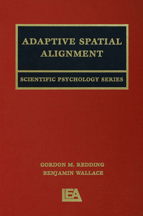 Book cover of Adaptive Spatial Alignment (Scientific Psychology Series)
