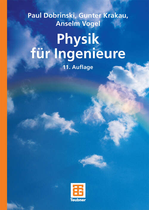 Book cover of Physik für Ingenieure (11Aufl. 2007)