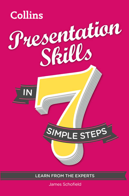 Book cover of Presentation Skills in 7 simple steps (ePub edition)
