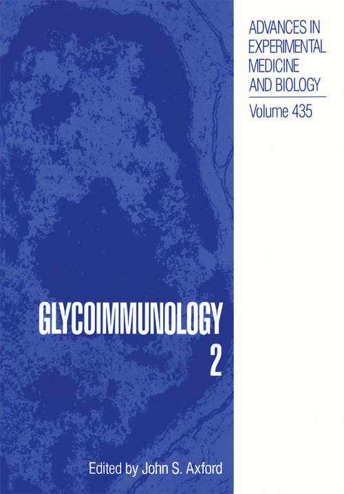Book cover of Glycoimmunology 2 (1998) (Advances in Experimental Medicine and Biology #435)