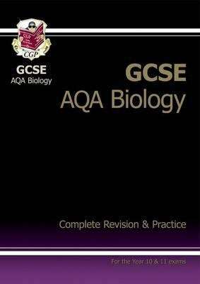 Book cover of GCSE Biology AQA Complete Revision and Practice (PDF)