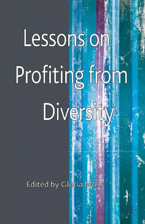 Book cover of Lessons on Profiting from Diversity (2012)