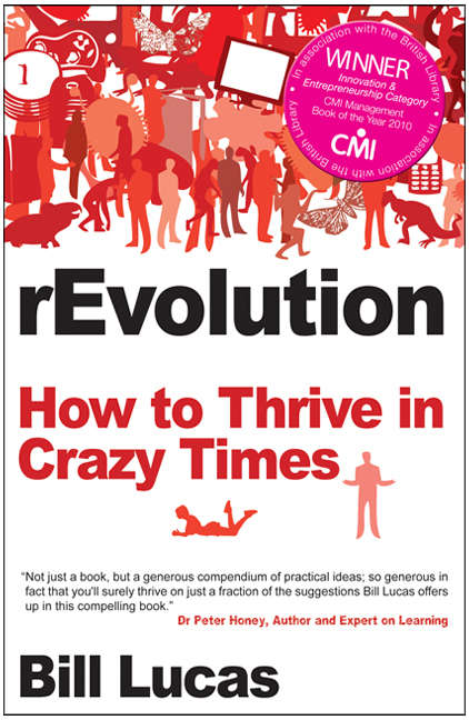 Book cover of rEvolution: How to thrive in crazy times