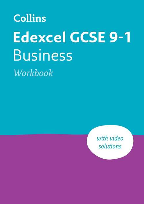 Book cover of Edexcel GCSE 9-1 Business Workbook: Ideal For Home Learning, 2024 And 2025 Exams (2)