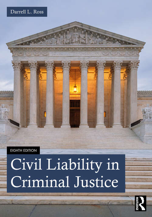 Book cover of Civil Liability in Criminal Justice