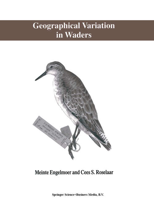 Book cover of Geographical Variation in Waders (1998)