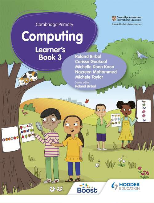 Book cover of Cambridge Primary Computing Learner's Book Stage 3