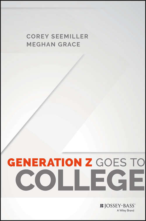 Book cover of Generation Z Goes to College