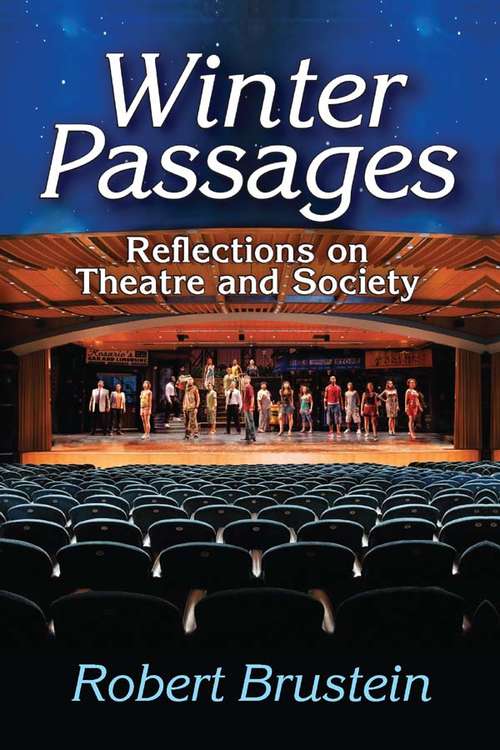 Book cover of Winter Passages: Reflections on Theatre and Society