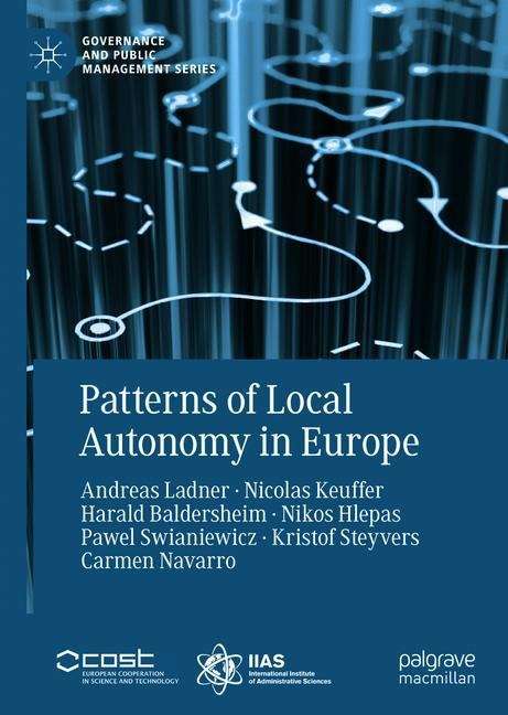 Book cover of Patterns of Local Autonomy in Europe (1st ed. 2019) (Governance and Public Management)