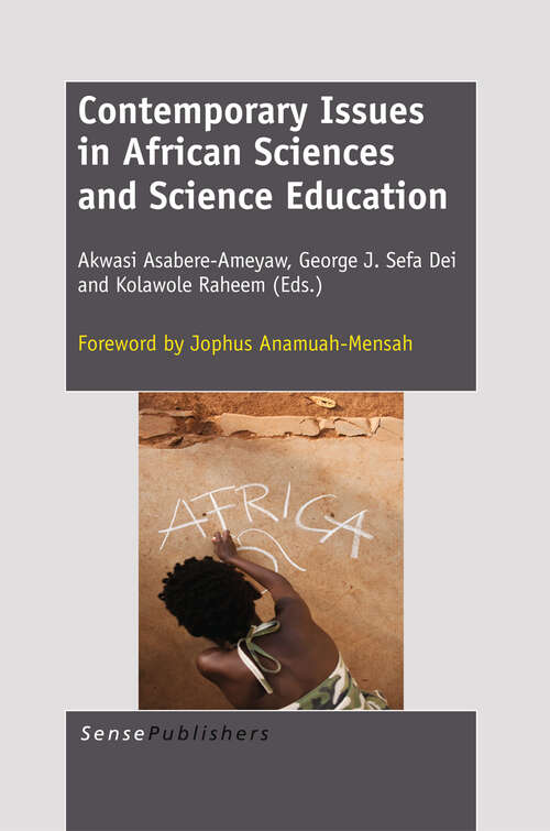 Book cover of Contemporary Issues in African Sciences and Science Education (2012)