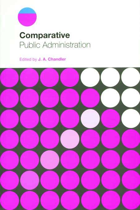 Book cover of Comparative Public Administration