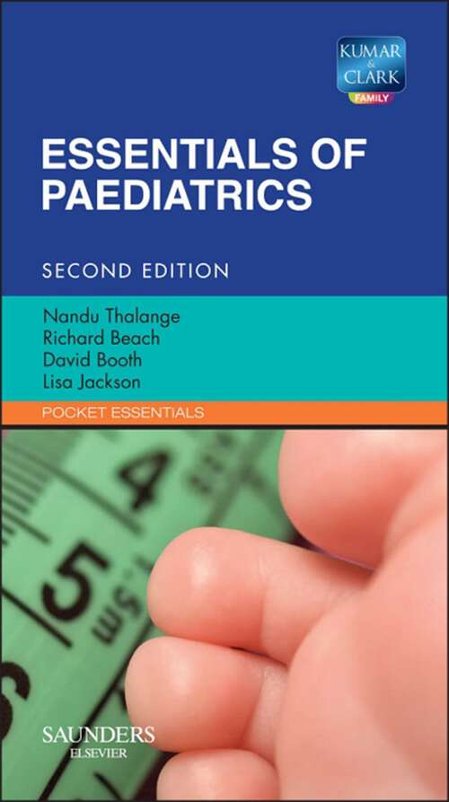 Book cover of Essentials of Paediatrics E-Book: Essentials of Paediatrics E-Book (2) (Pocket Essentials)