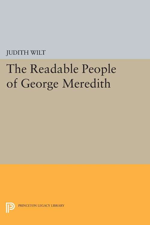 Book cover of The Readable People of George Meredith