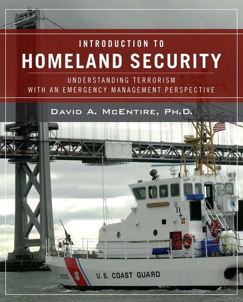 Book cover of Wiley Pathways Introduction to Homeland Security: Understanding Terrorism With an Emergency Management Perspective