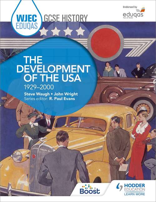 Book cover of WJEC Eduqas GCSE History: The Development of the USA